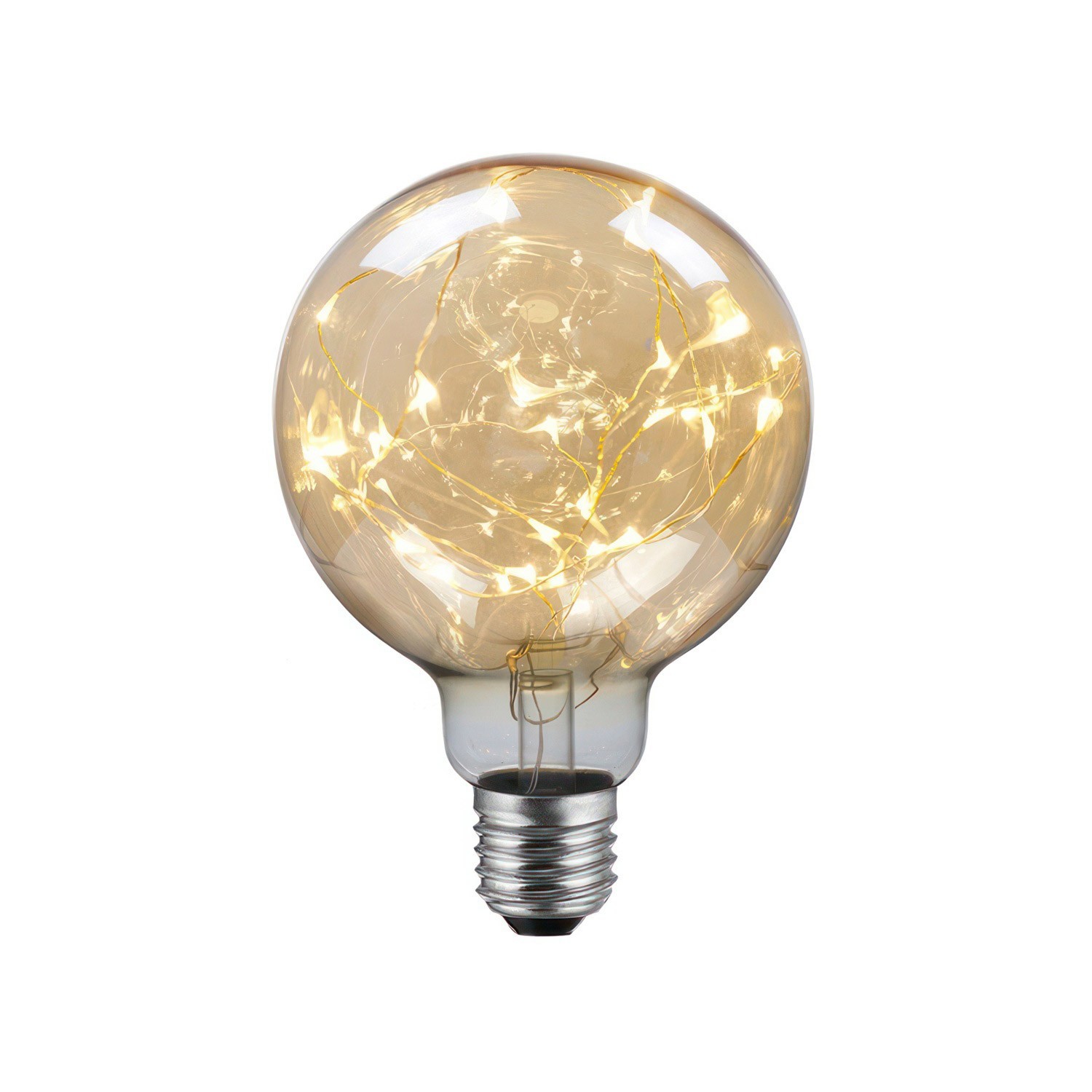 LED Globo G95 lichtbron - "A thousands lights" goud 2W E27 2000K