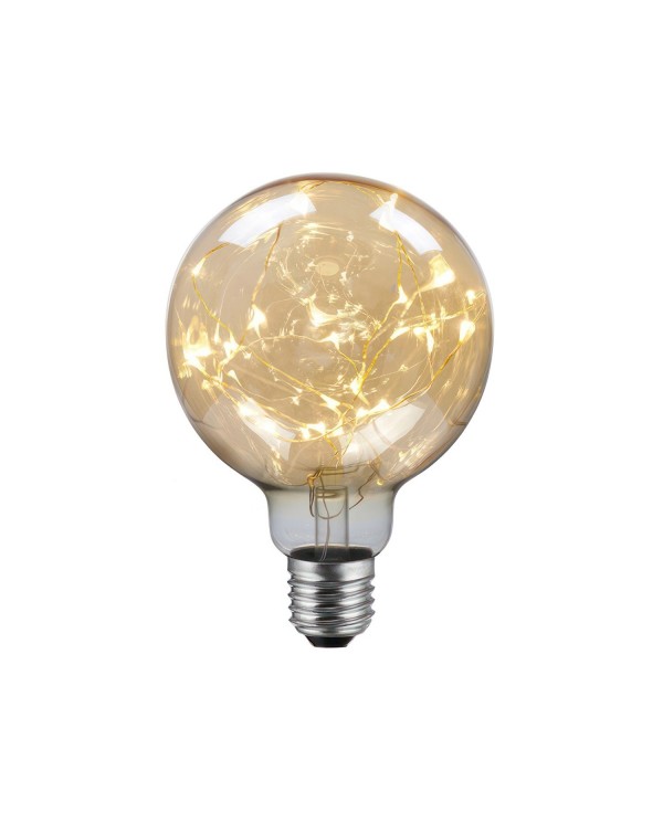 LED Globo G95 lichtbron - "A thousands lights" goud 2W E27 2000K