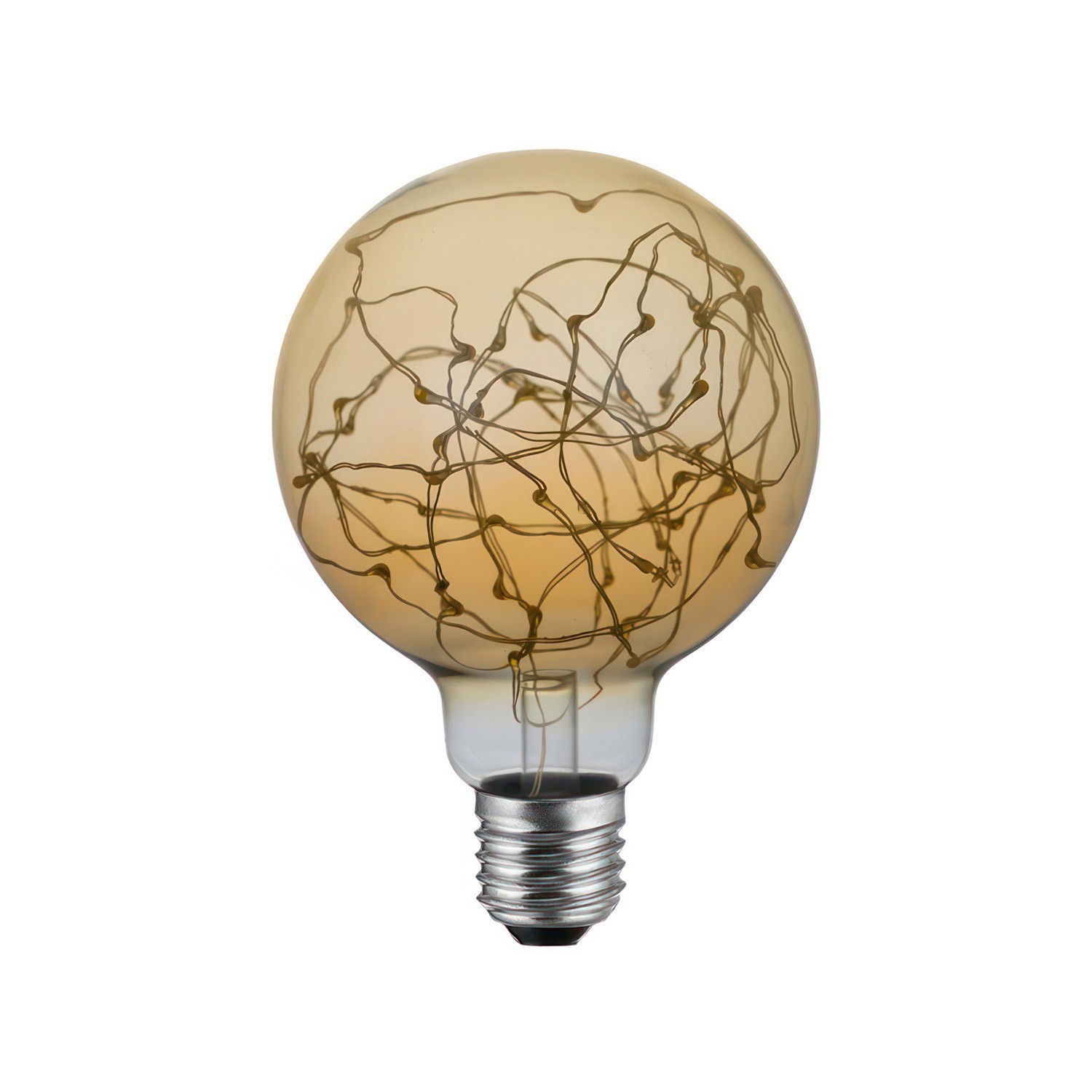 LED Globo G95 lichtbron - "A thousands lights" goud 2W E27 2000K