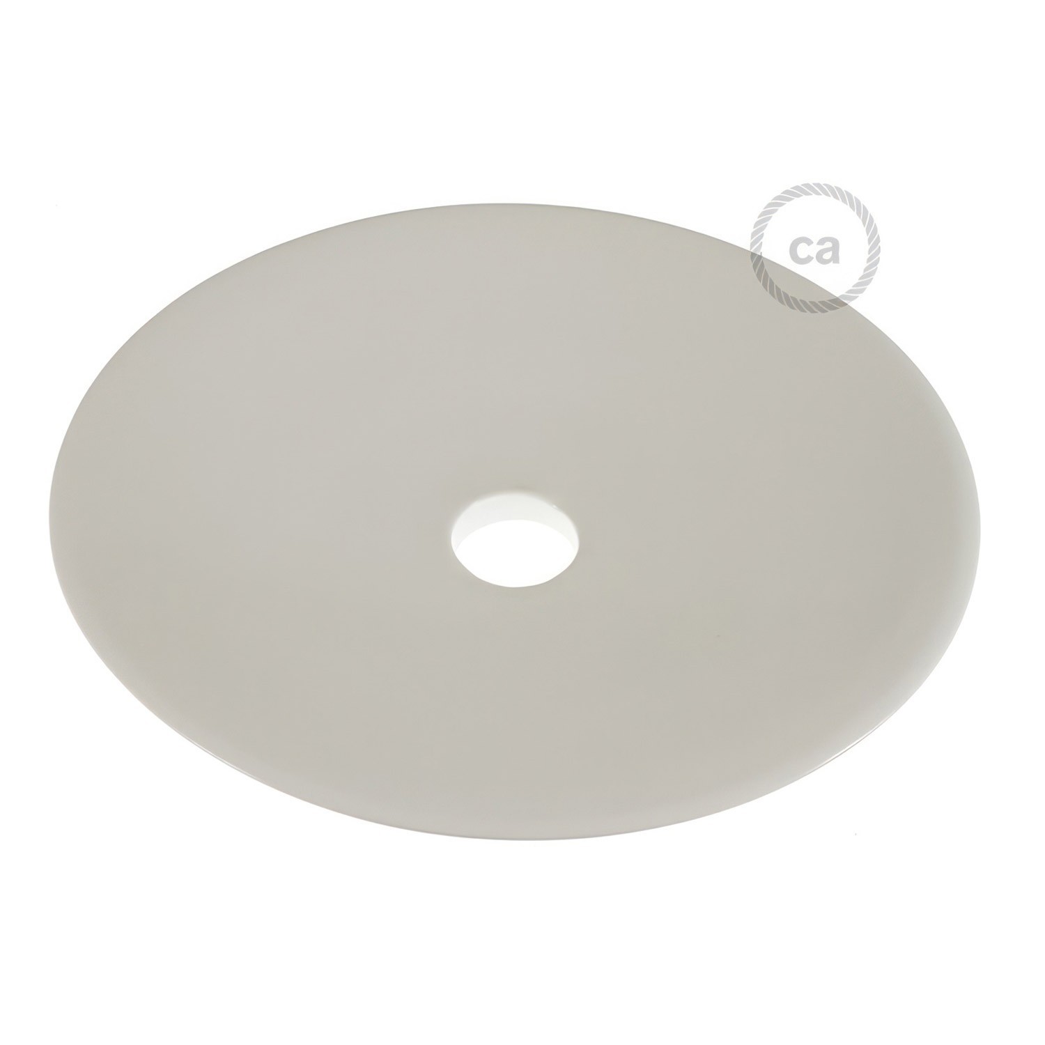 Platte keramische lampenkap - Made in Italy