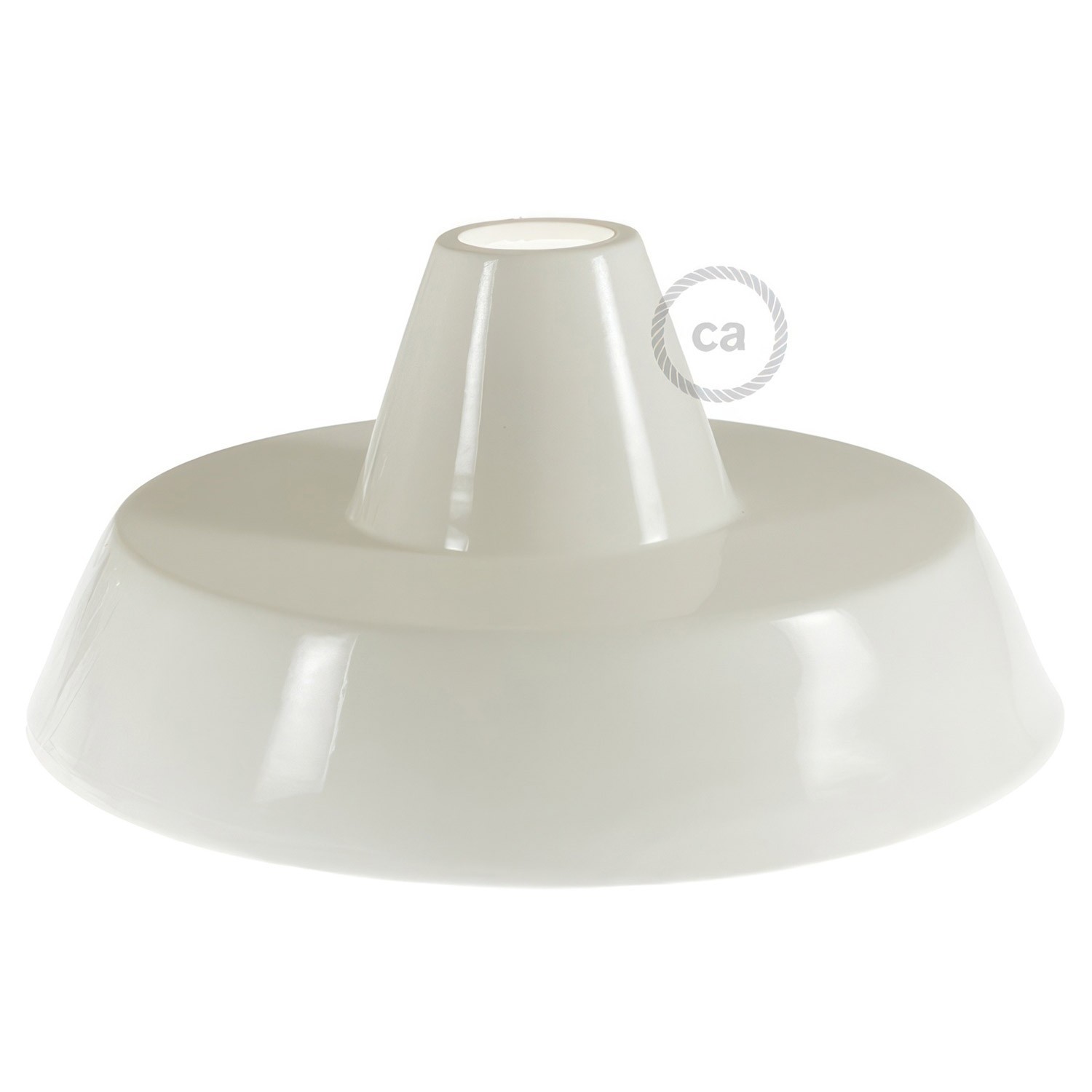 Industriële keramische lampenkap - Made in Italy
