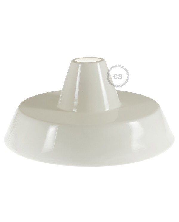 Industriële keramische lampenkap - Made in Italy