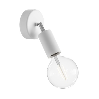 Fermaluce EIVA ELEGANT met verstelbaar scharnier, roset en waterproof IP65 fitting - wit