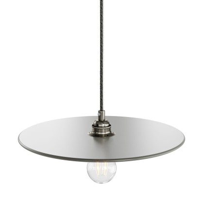 UFO COULEUR, abat-jour en bois peint - Gris