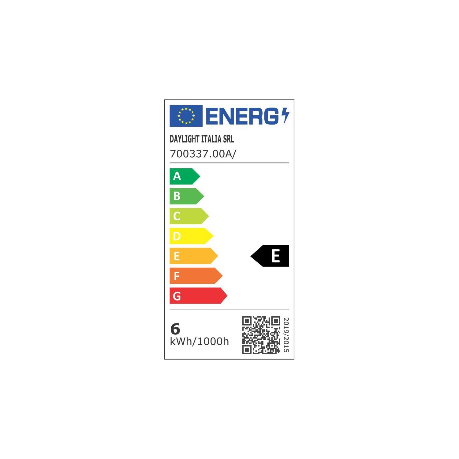 LED lichtbron met filament Oliva Clear 6W E14 2700K