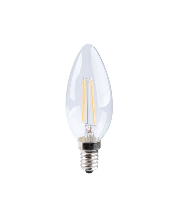 LED lichtbron met filament Oliva Clear 6W E14 2700K