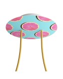 Rose-One compleet rond plafondkap-kit 200 mm. met 2 gaten en 4 zijgaten - PROMO