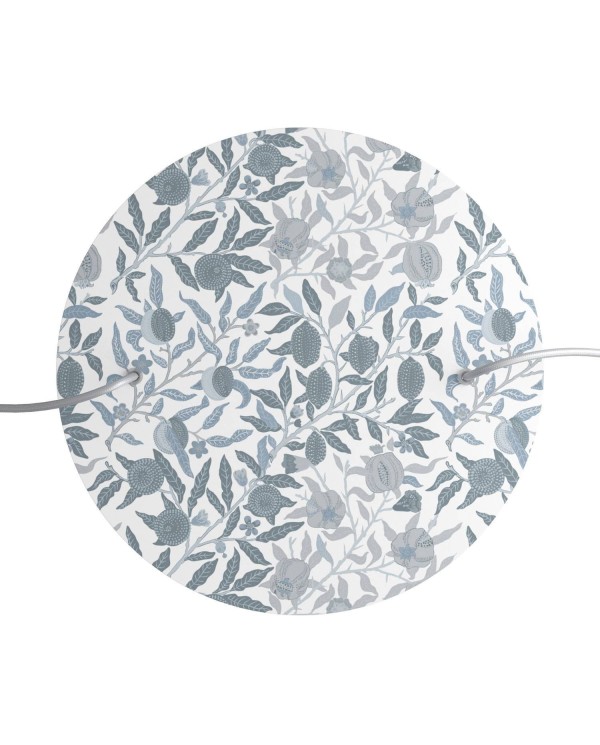 Rosace XXL Rose-One rond de 400 mm de diamètre avec 2 trous et 4 trous latéraux - PROMO