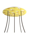 Rose-One compleet rond plafondkap-kit 400 mm. met 5 gaten en 4 zijgaten - PROMO