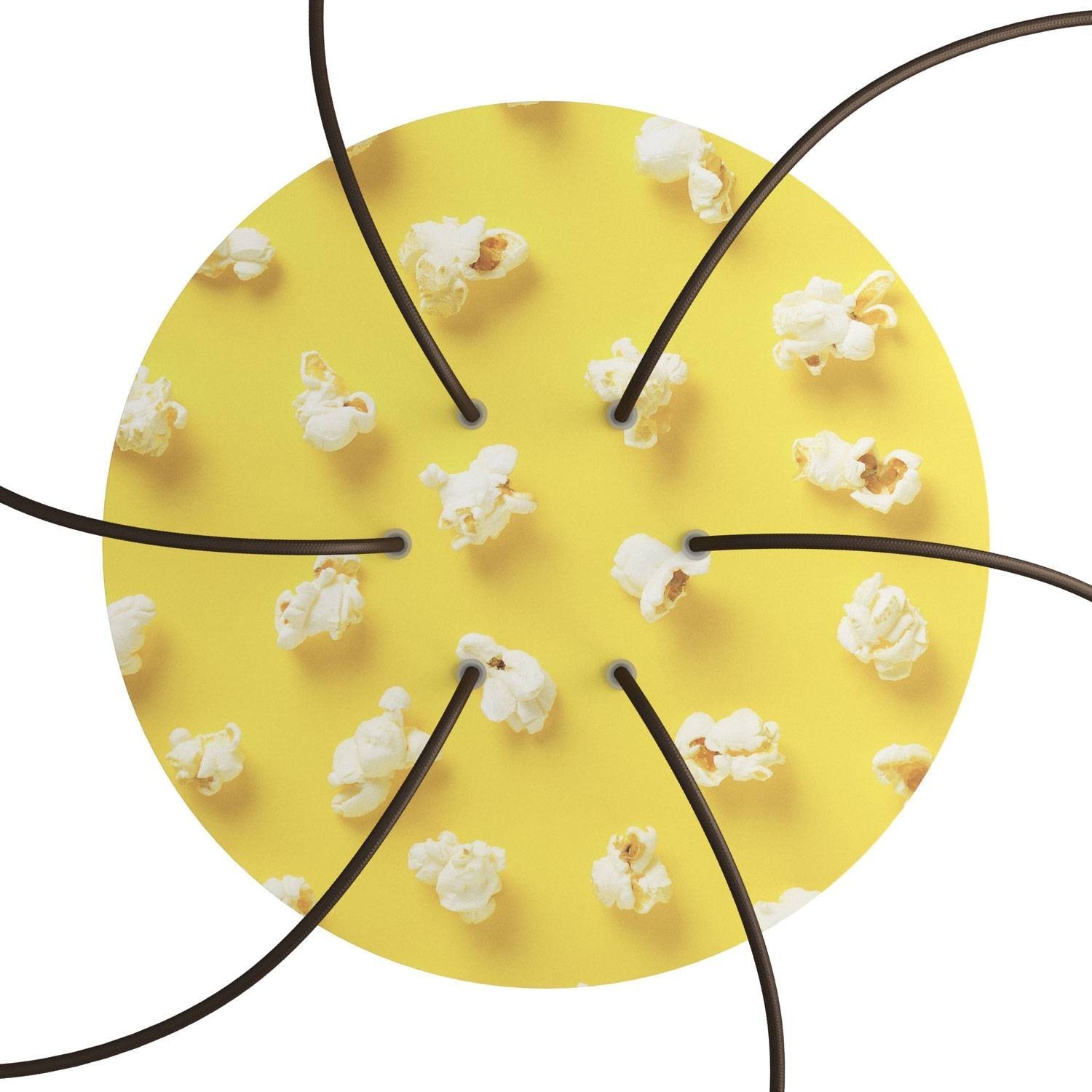 Rose-One compleet rond plafondkap-kit 400 mm. met 6 gaten en 4 zijgaten - PROMO