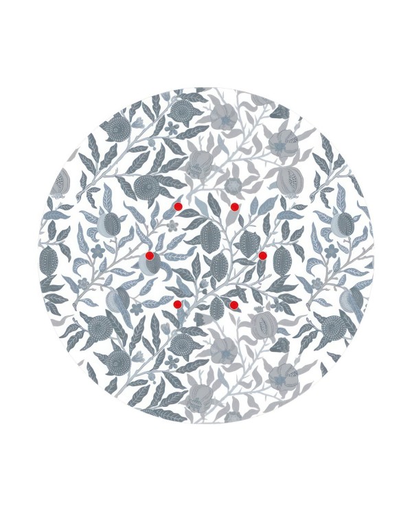 Rose-One compleet rond plafondkap-kit 400 mm. met 6 gaten en 4 zijgaten - PROMO