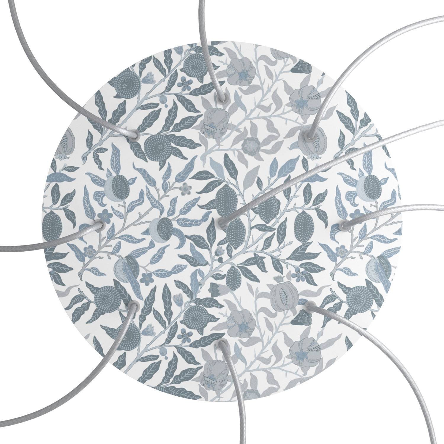 Rose-One compleet rond plafondkap-kit 400 mm. met 9 gaten en 4 zijgaten - PROMO
