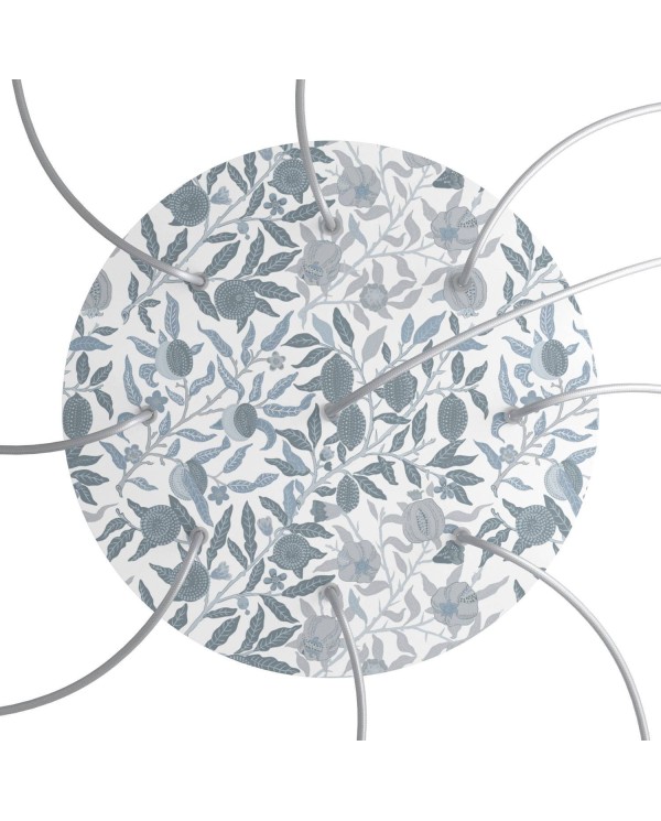 Rose-One compleet rond plafondkap-kit 400 mm. met 9 gaten en 4 zijgaten - PROMO