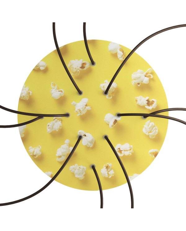 Rosace XXL Rose-One rond de 400 mm de diamètre avec 10 trous et 4 trous latéraux - PROMO