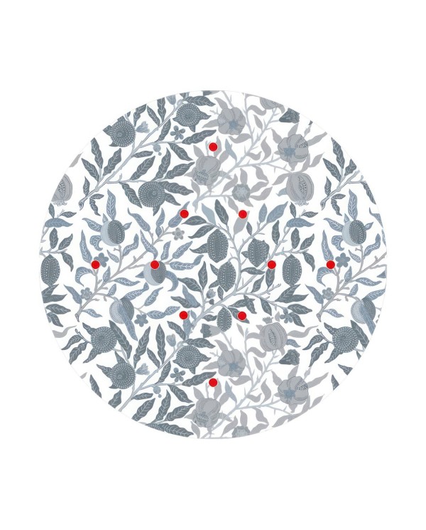 Rosace XXL Rose-One rond de 400 mm de diamètre avec 10 trous et 4 trous latéraux - PROMO