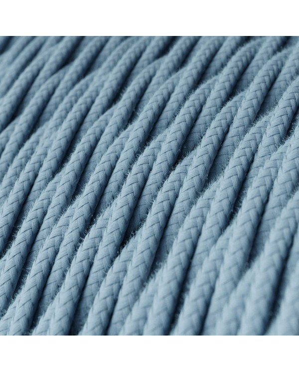 SnakeBis Twisted - Verlichtingssnoer met lamphouder en gedraaide textiel kabel