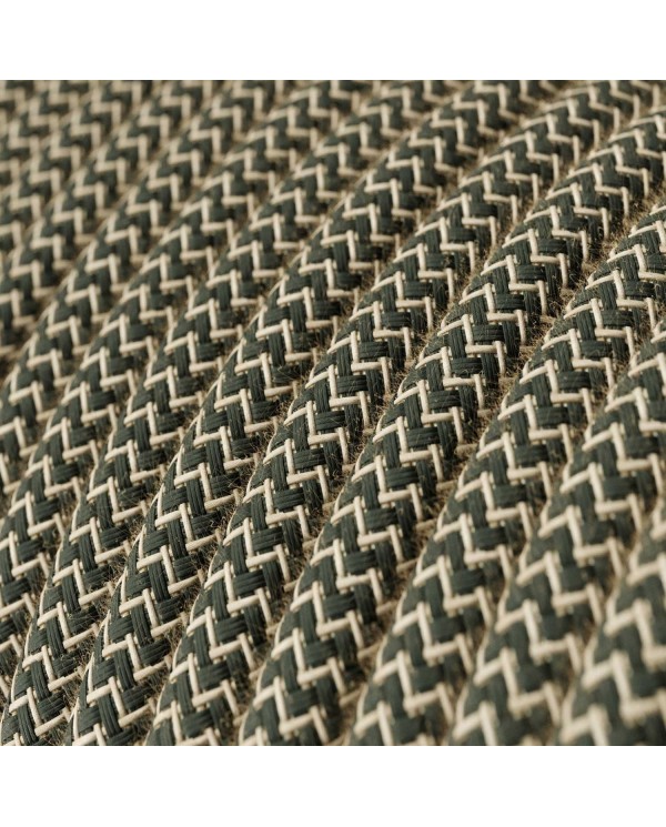 SnakeBis Zig-Zag - Câblage avec douille et câble textile effet Zig-Zag