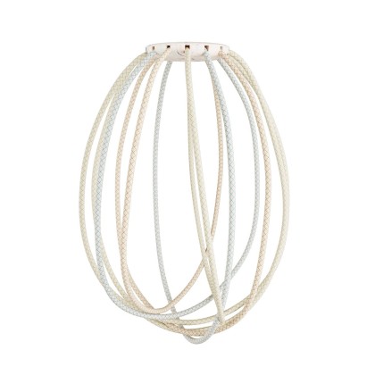 Veelkleurige Cablò lampenkap 100 cm - CrissCross