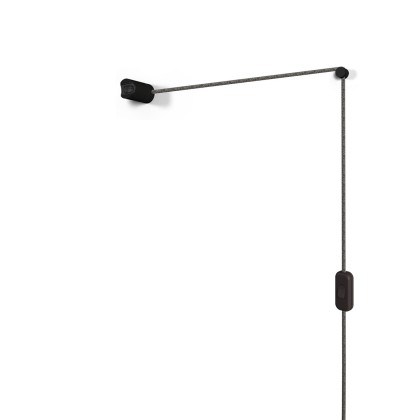 Spostaluce esse14 lamp met S14d fitting - zwart