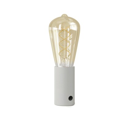 SI! Lampe portative 5V avec ampoule ST64 - Blanc mat