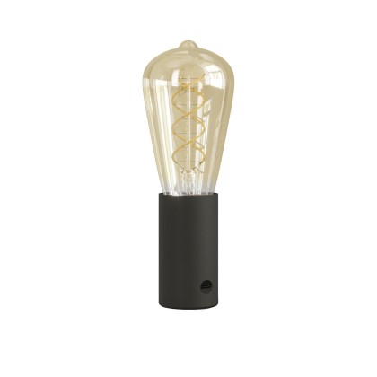 SI! Lampe portative 5V avec ampoule ST64 - Noir