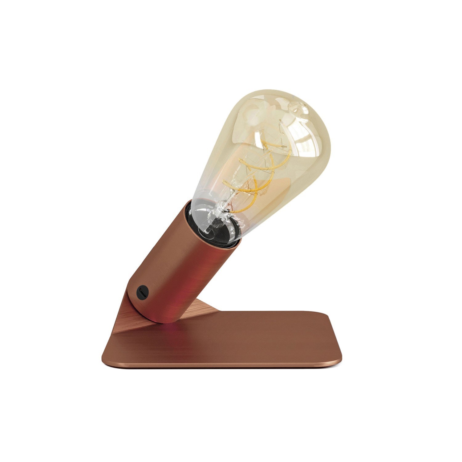 SI! 5V tafellamp met ST64 lichtbron en metalen voet