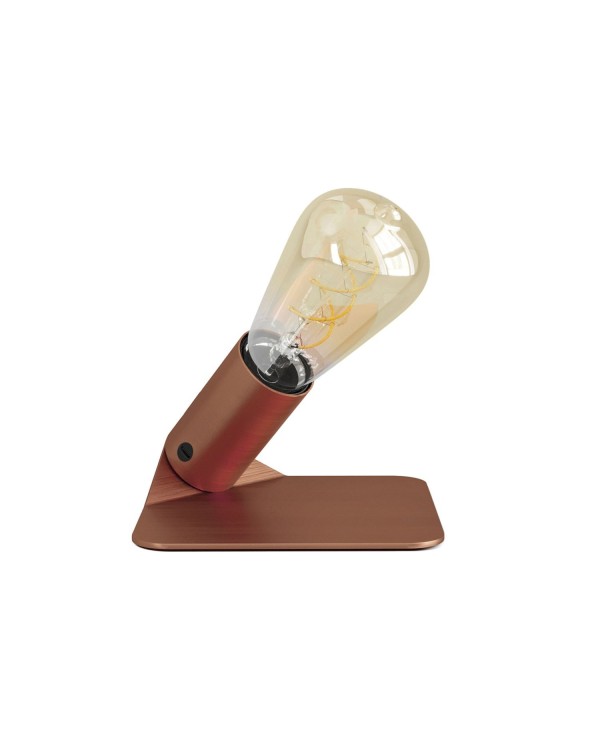 SI! 5V tafellamp met ST64 lichtbron en metalen voet