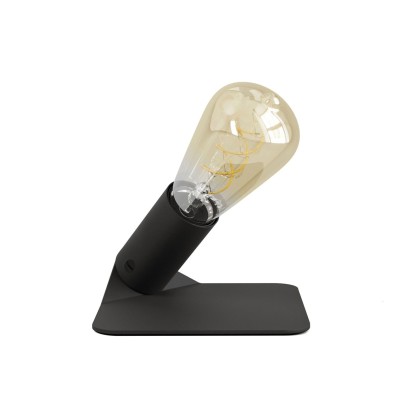 SI! 5V tafellamp met ST64 lichtbron en metalen voet - zwart