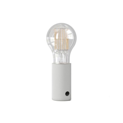 SI! Lampe portative 5V avec ampoule A60 - Blanc mat