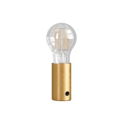 SI! Lampe portative 5V avec ampoule A60 - Bronze satiné