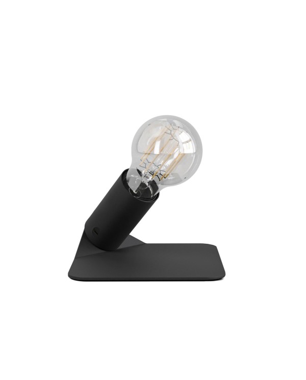 SI! 5V tafellamp met A60 lichtbron en metalen voet
