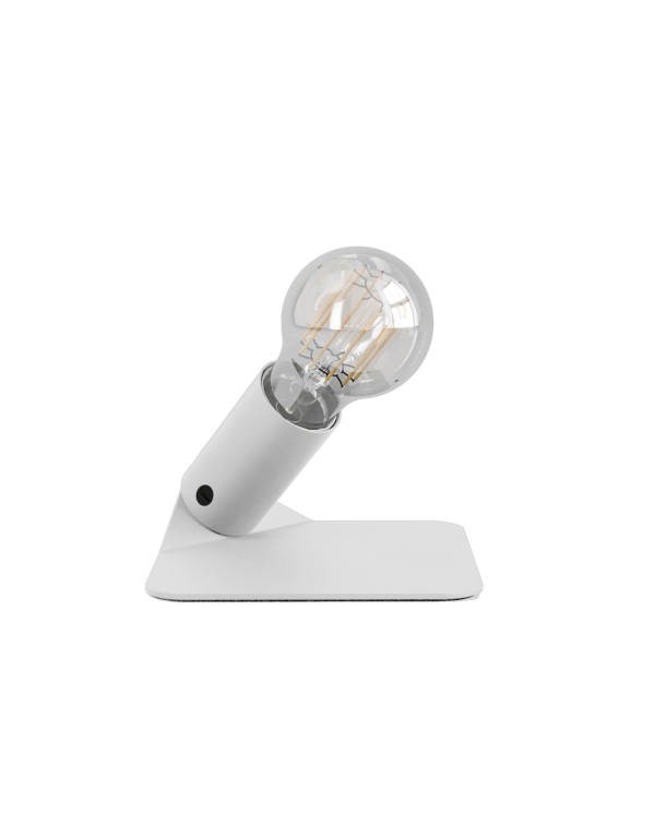 SI! 5V tafellamp met A60 lichtbron en metalen voet