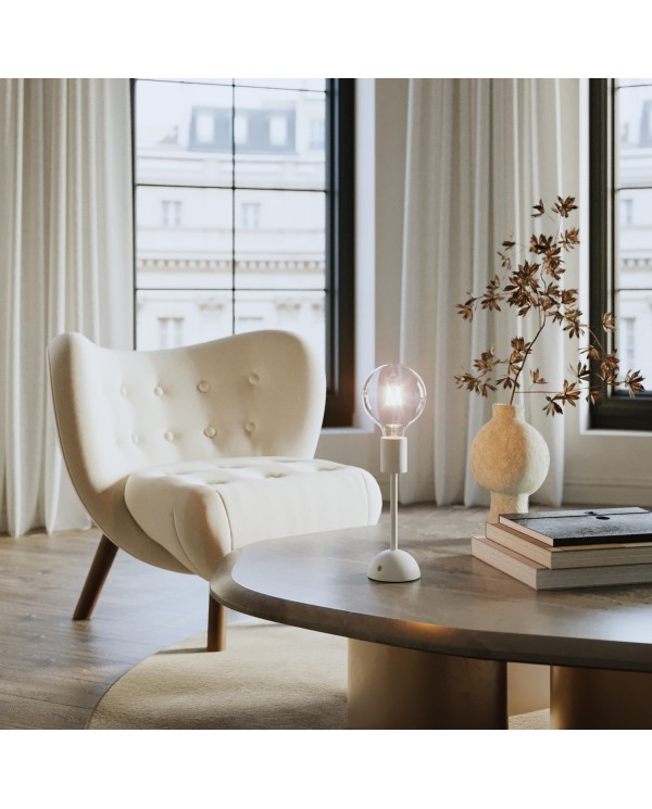 Base pour lampe portative et rechargeable Cabless02