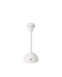 Base pour lampe portative et rechargeable Cabless12 avec arrangement pour abat-jour