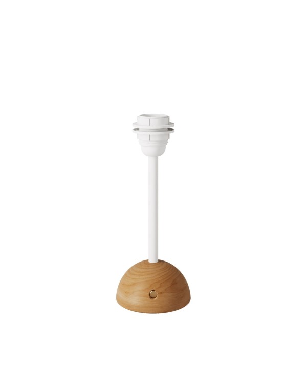 Base pour lampe portative et rechargeable Cabless12 avec arrangement pour abat-jour