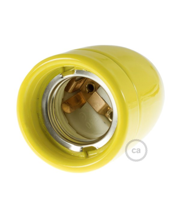 Kit douille E27 en porcelaine