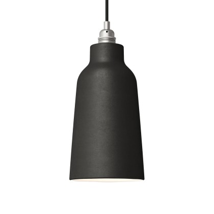 Abat-jour Bouteille Materia en céramique - Made in Italy - Tableau noir - Blanc