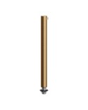 Serre-câble cylindrique en métal long 15 cm avec tige, écrou et rondelle