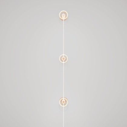 Spostaluce wandlamp met stekker en 3 Ghost lichtbronnen - RC01