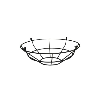 Cage en métal pour abat-jour Bistrot - Noir
