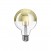 LED Halve Bol Goud G95 7W 650Lm E27 2700K Dimbaar - A14