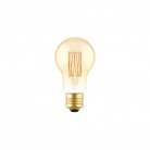 LED Gouden LED Carbon filament lamp C53 Drop A60 7W E27 Dimbaar 2700K