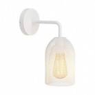Fermaluce Metal met Ghostbell lampenkap, metalen wandlamp met gebogen arm