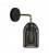 Fermaluce Metal met Ghostbell lampenkap, metalen wandlamp met gebogen arm
