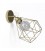 Fermaluce Metallo 90° met Diamond lampenkap, verstelbare metalen muurlamp