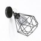 Fermaluce Metallo 90° met Diamond lampenkap, verstelbare metalen muurlamp