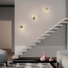 Fermaluce Metallo 90° met Diamond lampenkap, verstelbare metalen muurlamp