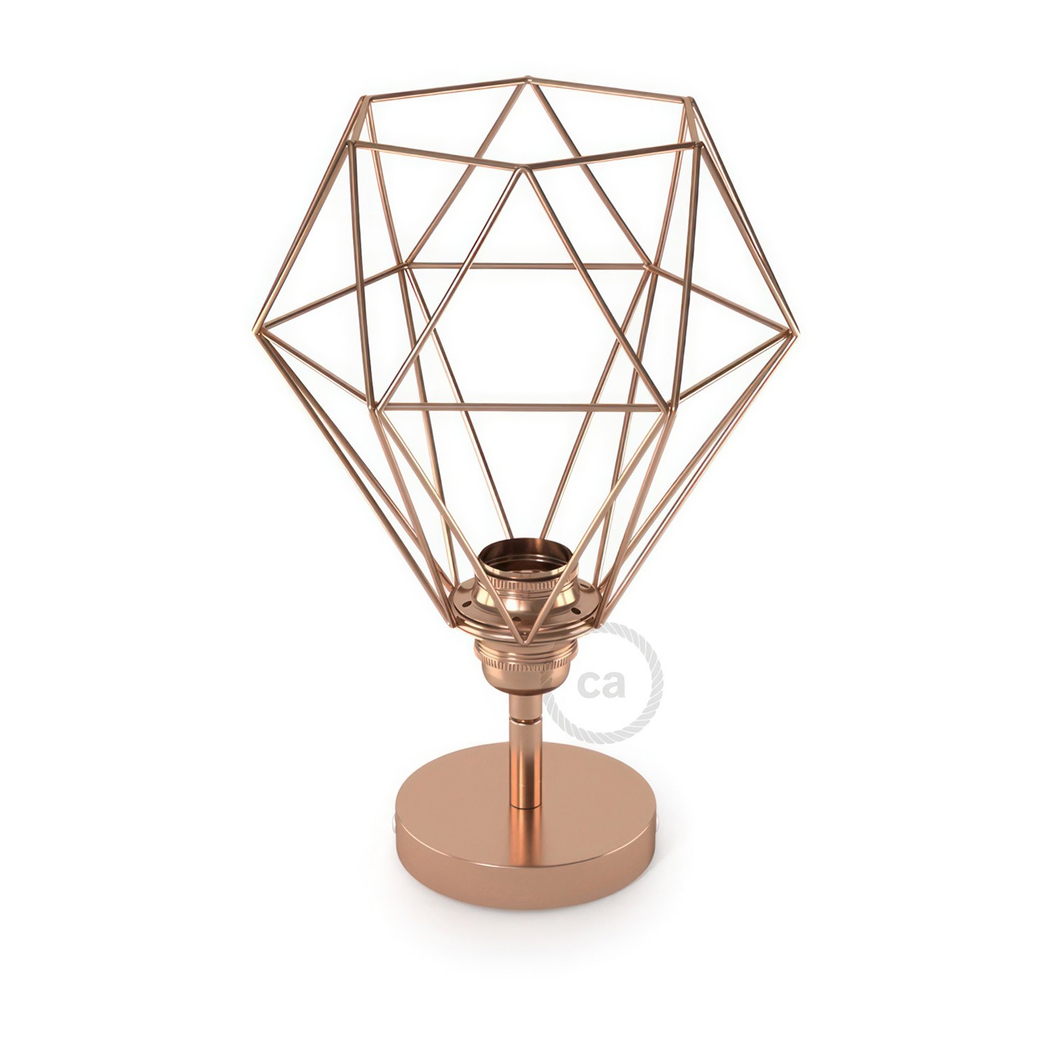 Fermaluce Metallo 90° met Diamond lampenkap, verstelbare metalen muurlamp