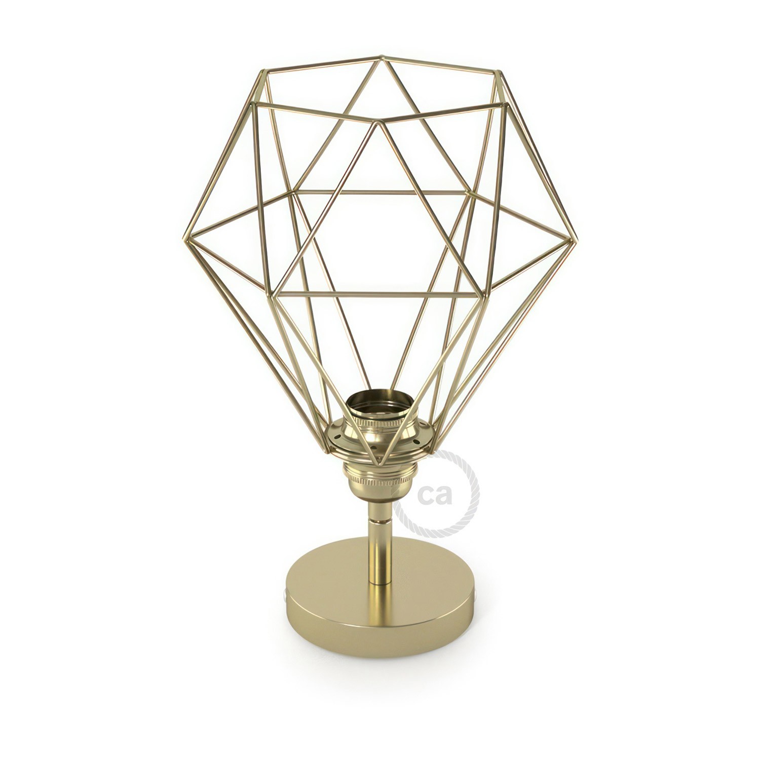 Fermaluce Metallo 90° met Diamond lampenkap, verstelbare metalen muurlamp