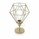 Fermaluce Metallo 90° met Diamond lampenkap, verstelbare metalen muurlamp